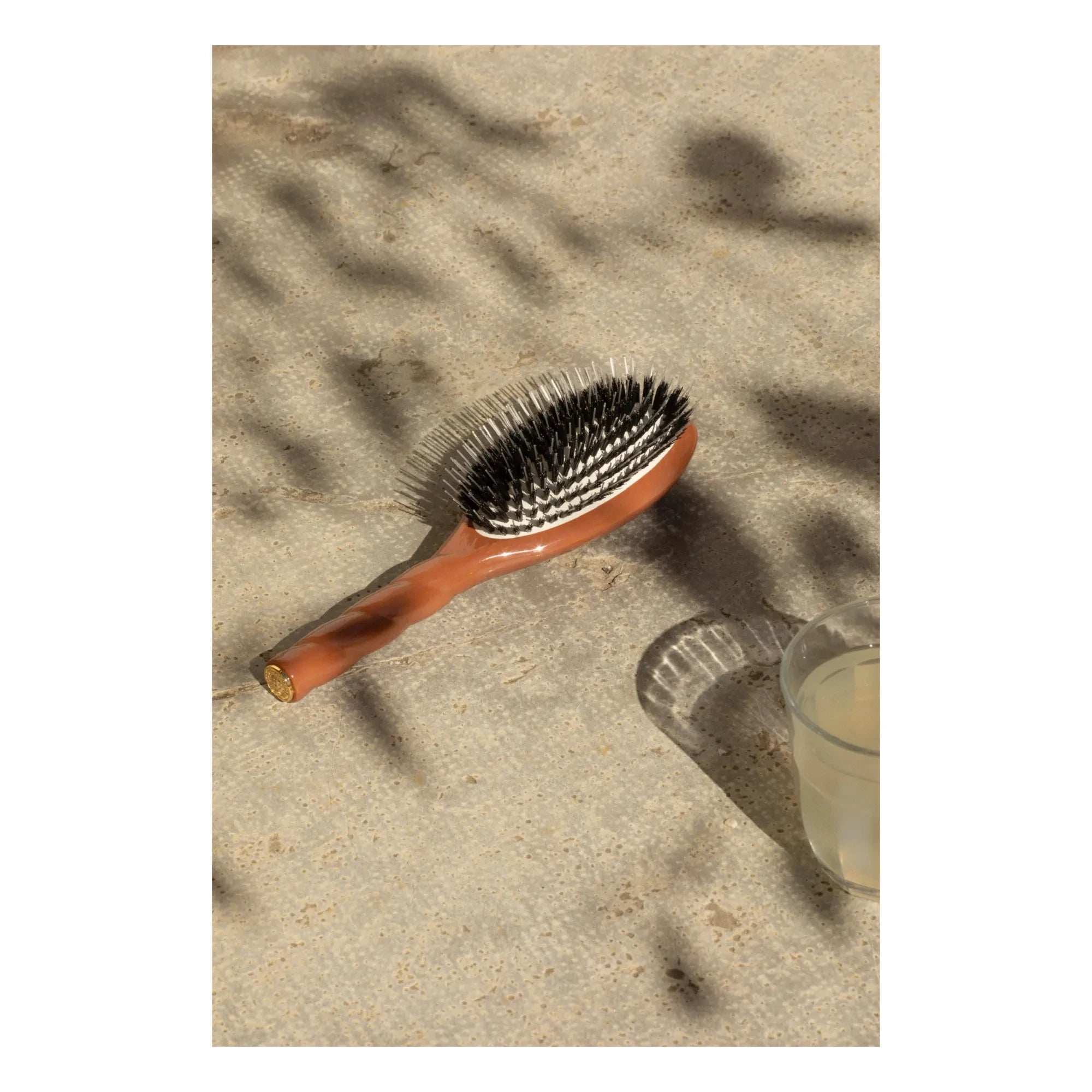 La Bonne Brosse - The Essential N°02 Saç Fırçası - Bakım ve Düğü Açma | Hopi Terracotta