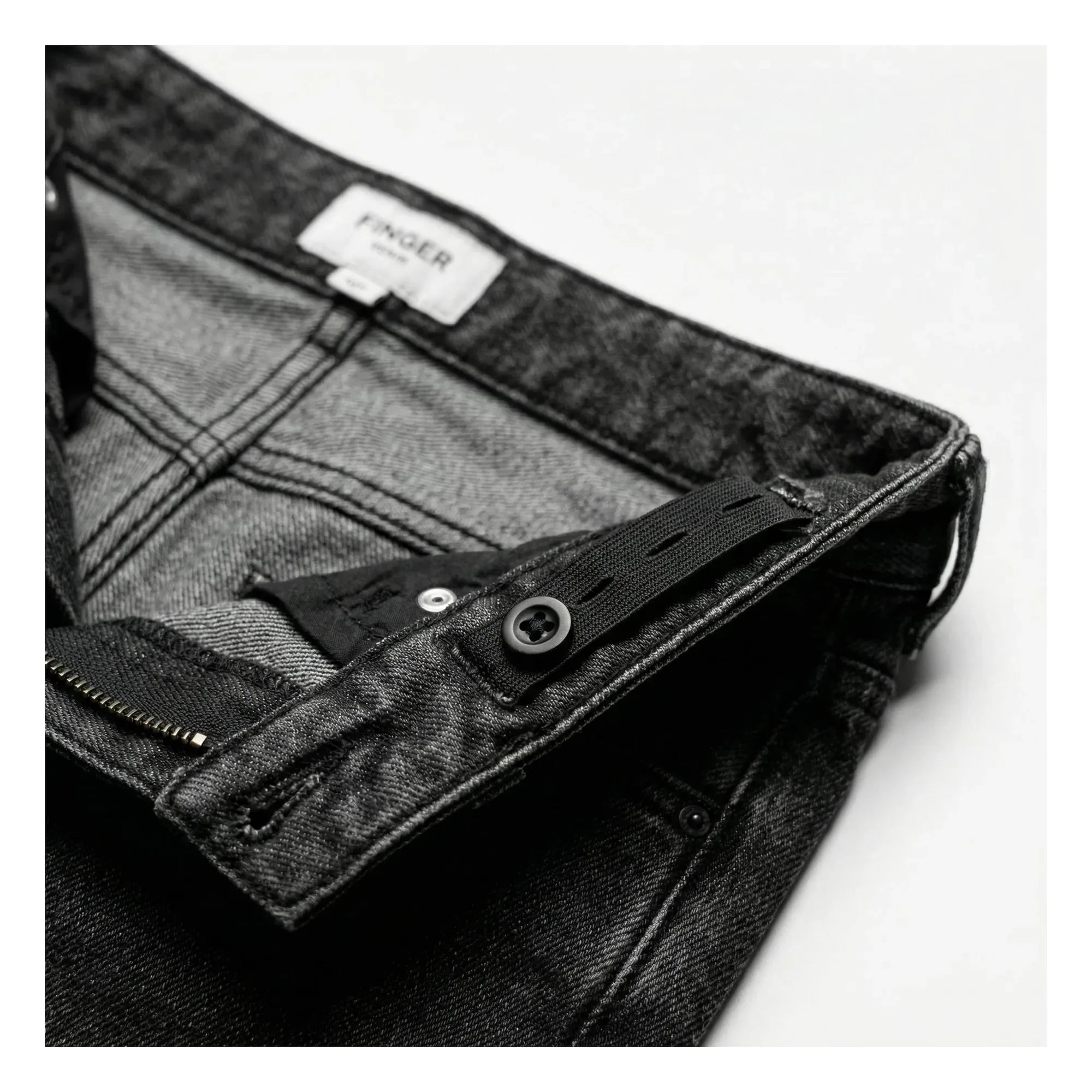 Finger in the nose - Denim Bermudashorts Tate | Grau