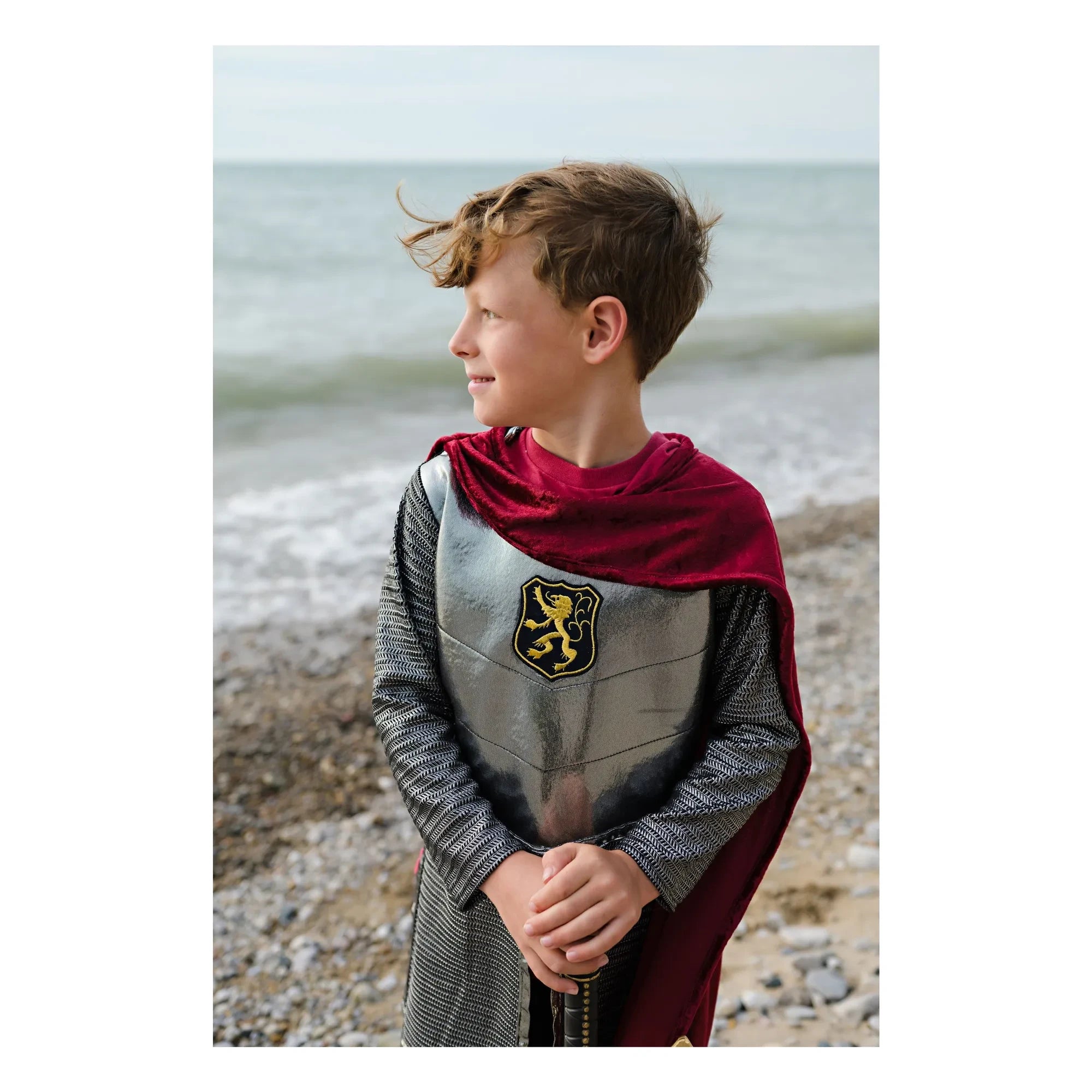 Great Pretenders - Ritterkostüm mit Cape | Silber