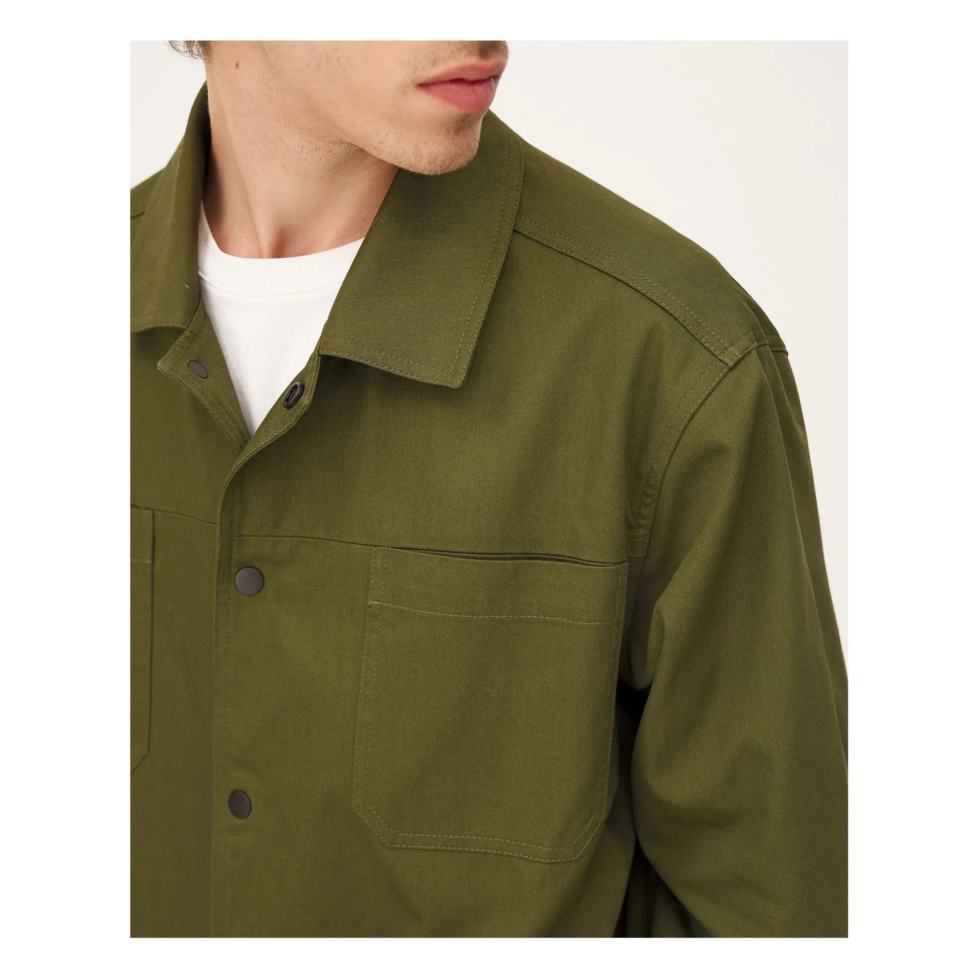 Noyoco - Vancouver Organik Pamuk Ceket | Forest Green