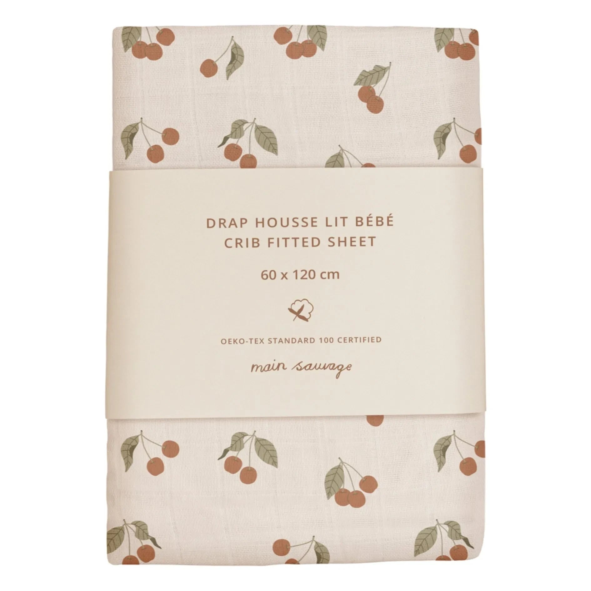 Main Sauvage - Cherry Sheet | Beige