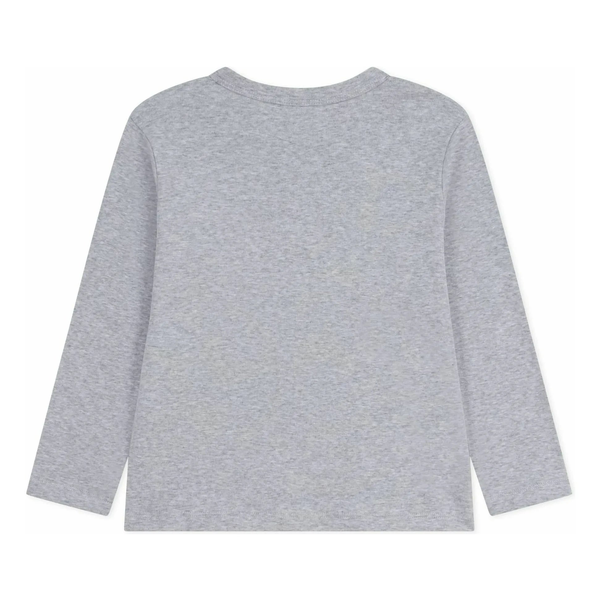 Petit Bateau - Logo Tişört | Heather gri