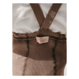 Silly Silas - Organic Cotton Tank Top Socks | Hazel
