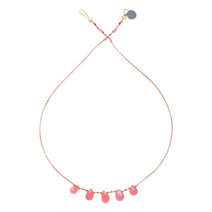 Ivarene - 5 Damlalı Kolye | Rhodochrosite