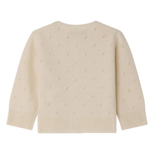 Bonpoint - Laelia Cashmere Cardigan | Beige