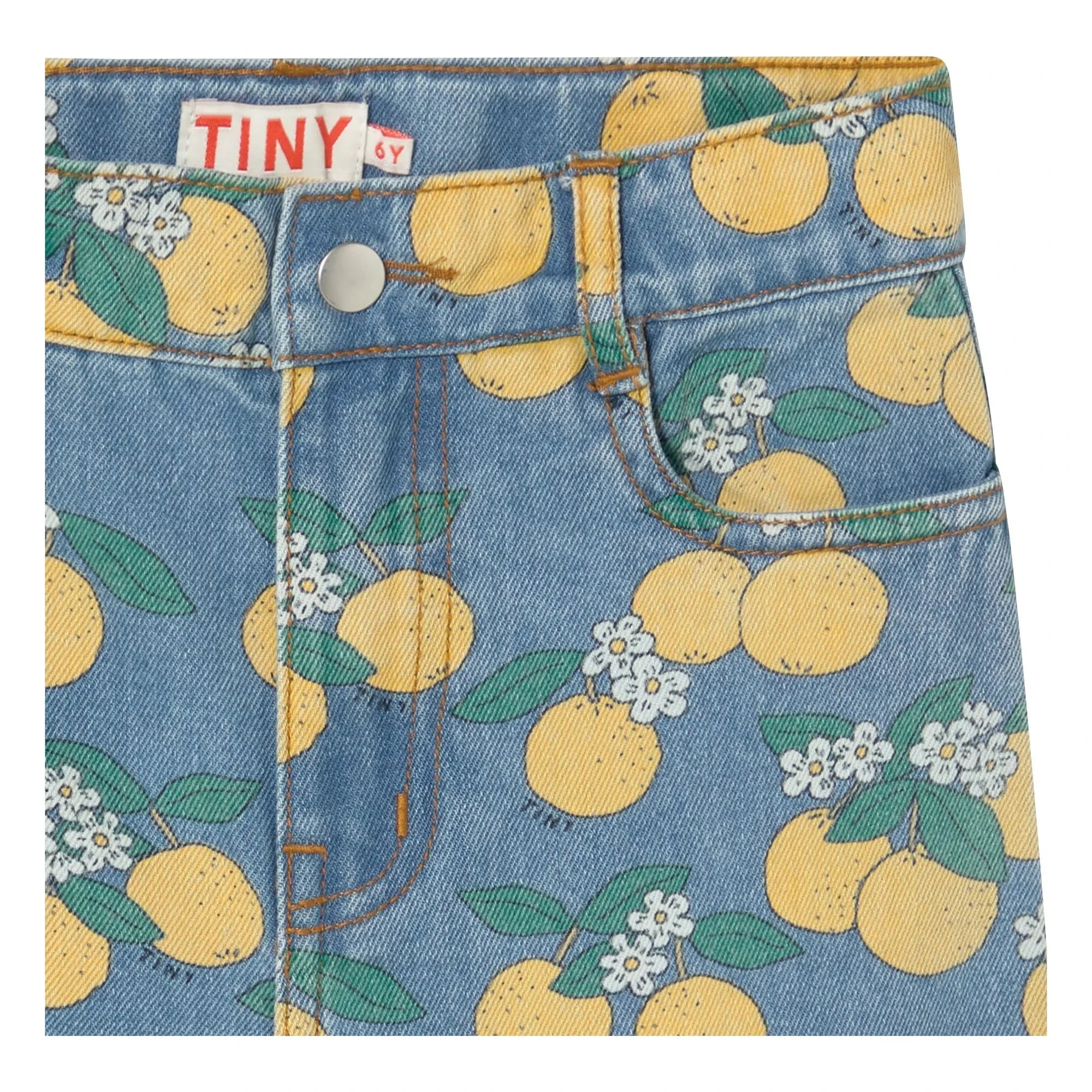 Tinycottons - Jeans Oranges | Blau