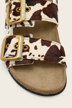 AllSaints Staffa Sandal Kadın Deri Düz Taban Sandalet