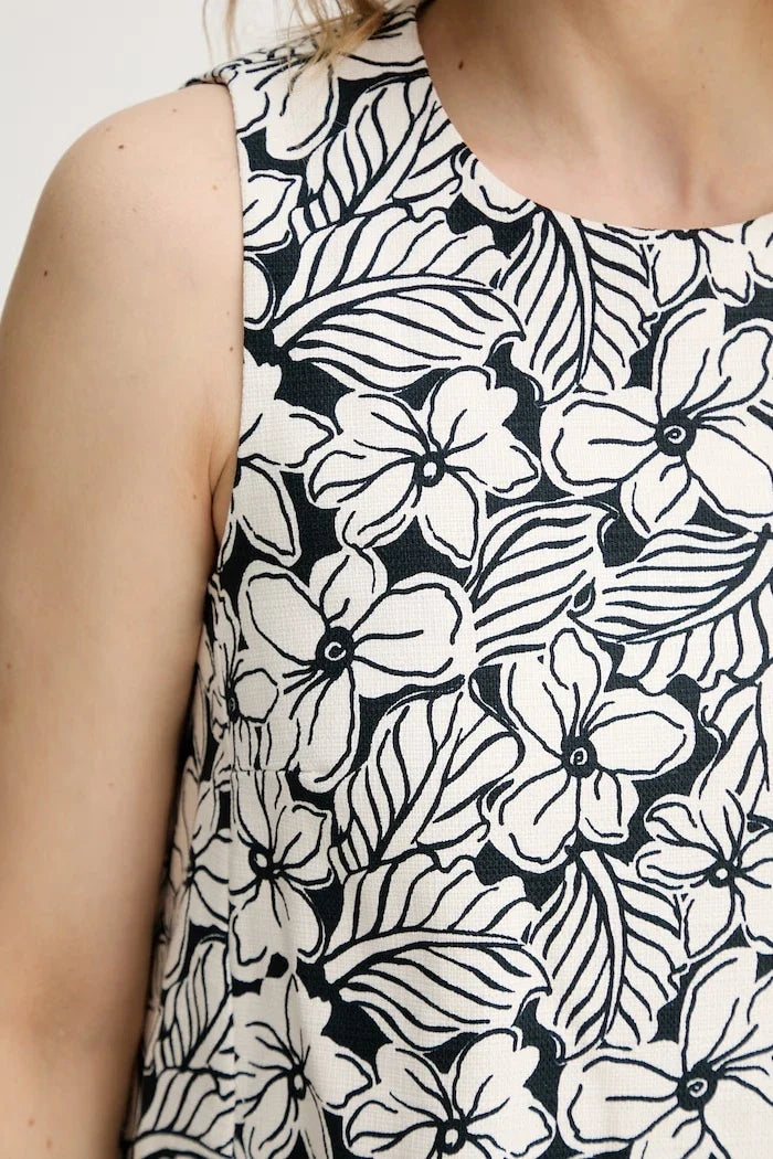 Weekend Max Mara çan kesim pamuklu sarı elbise