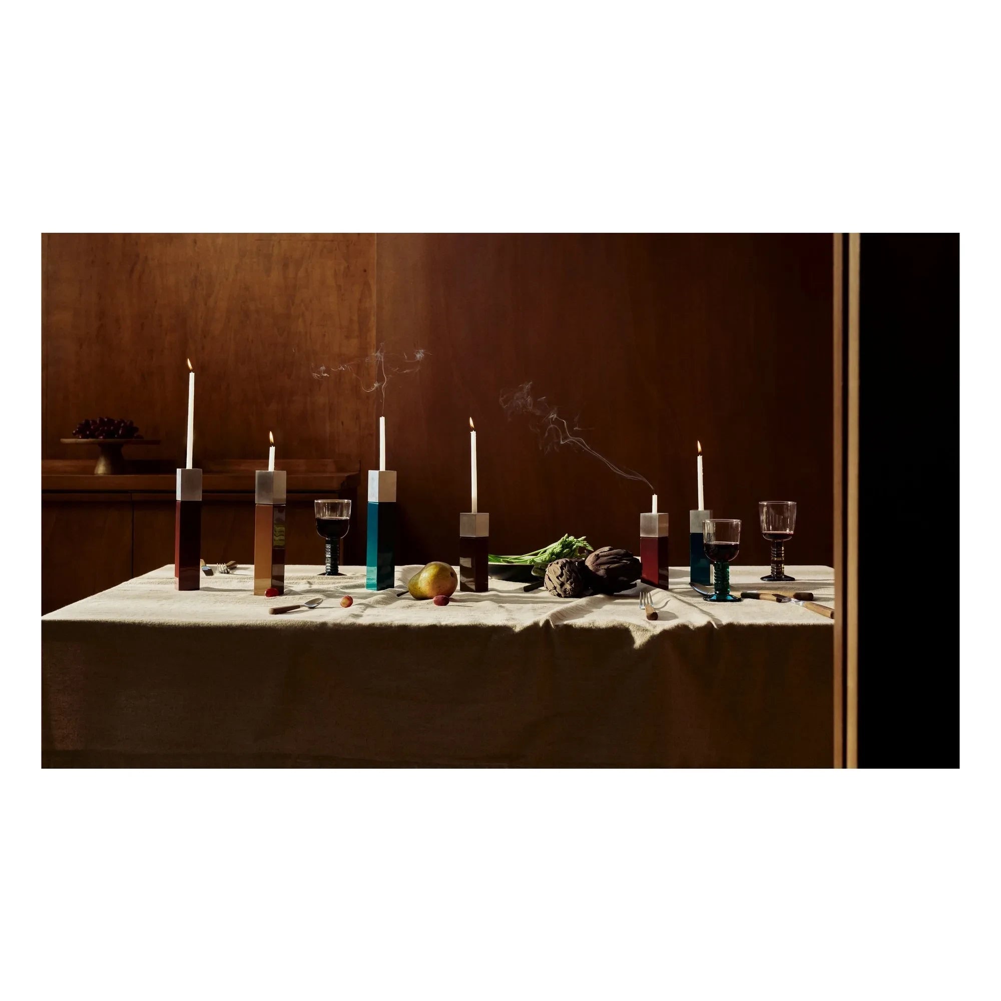 Maison Sarah Lavoine - Oscar şamdan | Karmen kırmızısı