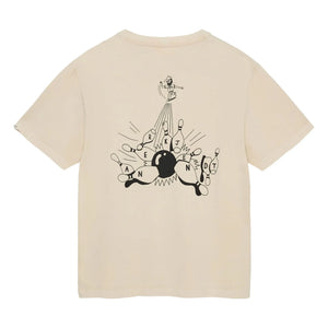Anerkjendt - Akvillads Bowling T-shirt | Fildişi