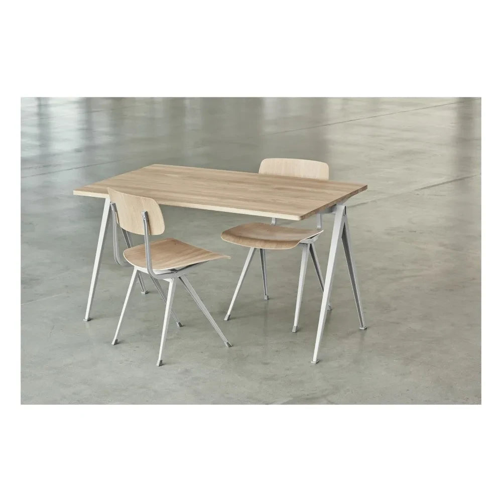 Hay - Result Parlak Meşe Sandalye - Friso Kramer & Wim Rietveld Yeniden Baskı | Bej