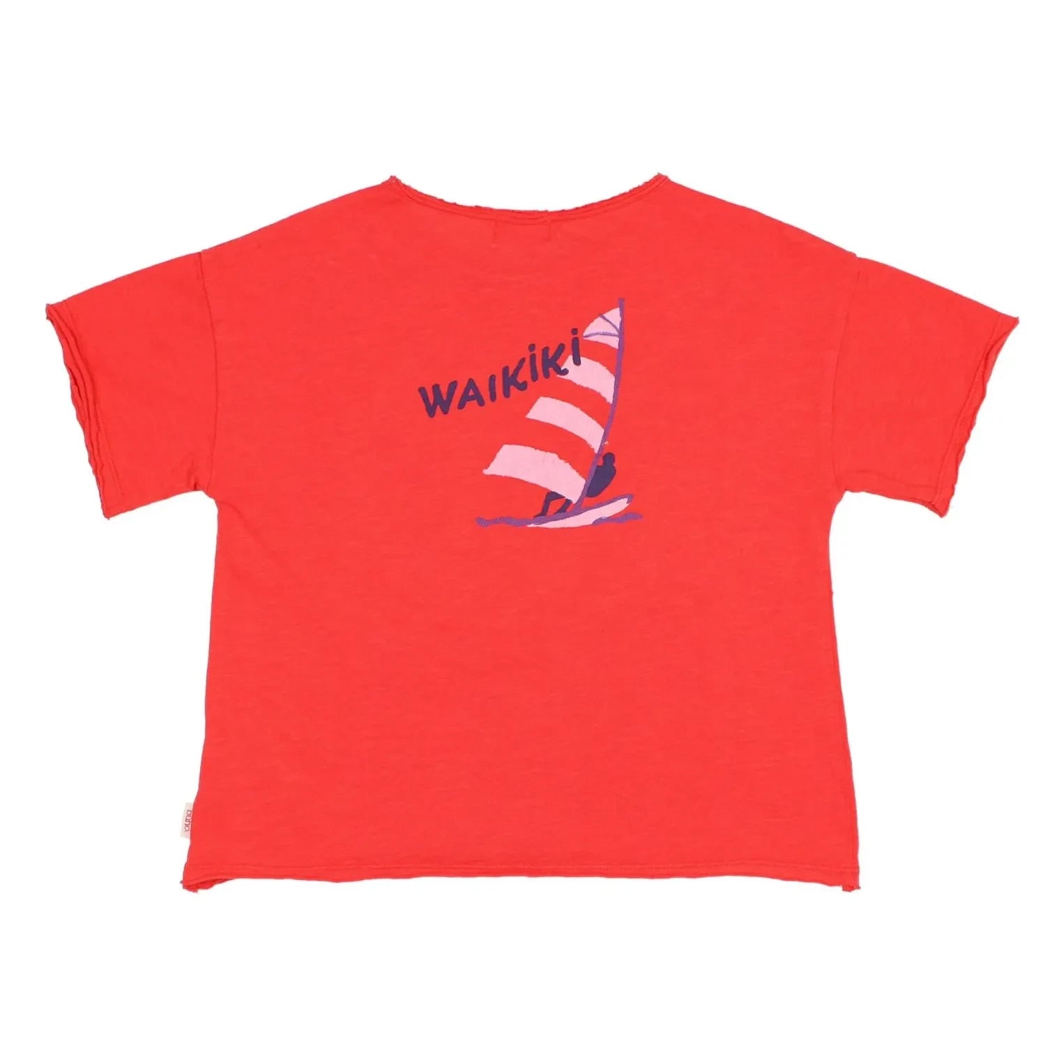 Búho - Waikiki T-Shirt aus Bio-Baumwolle | Rot