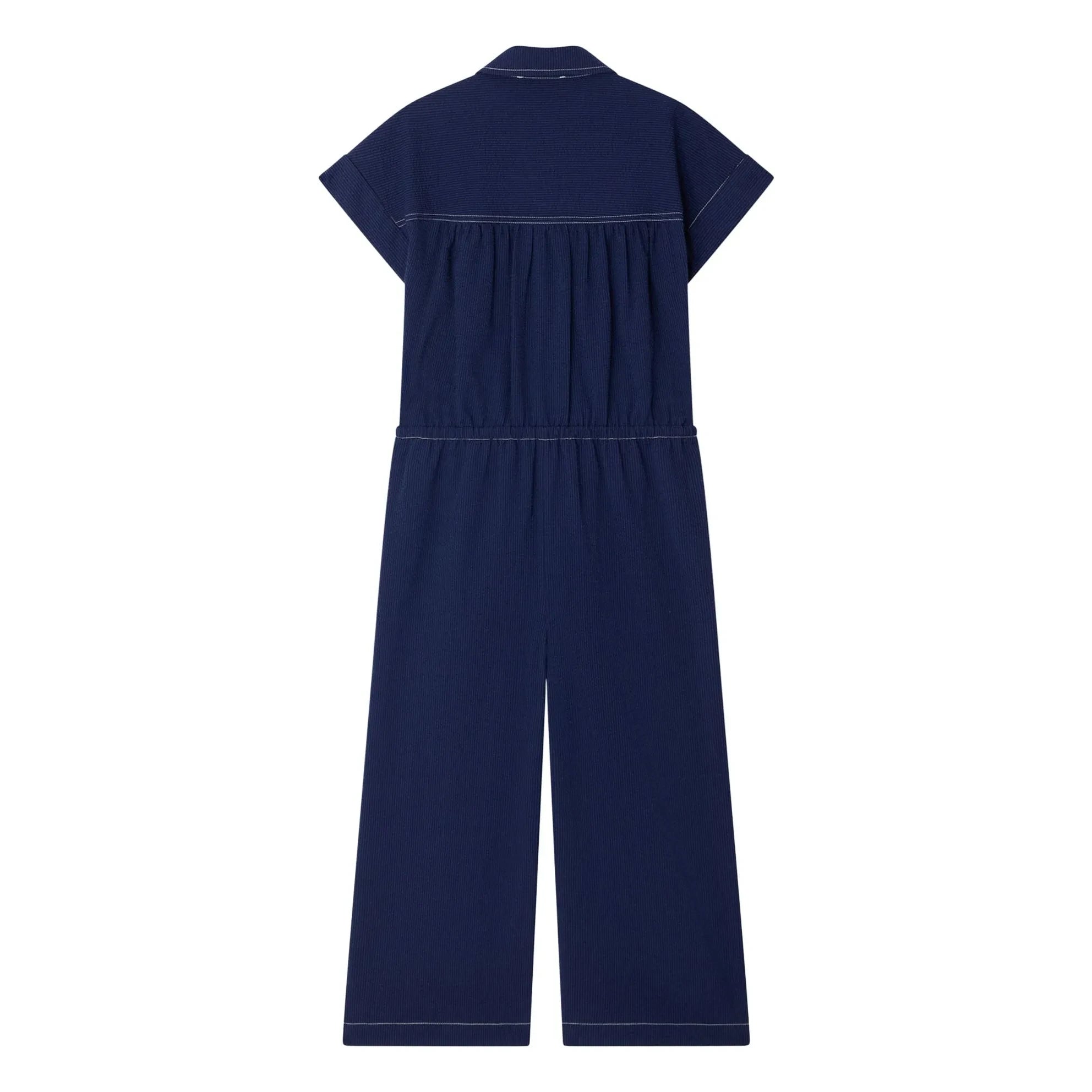 Bonpoint - Denim Lania organik pamuklu tulum | İndigo mavi