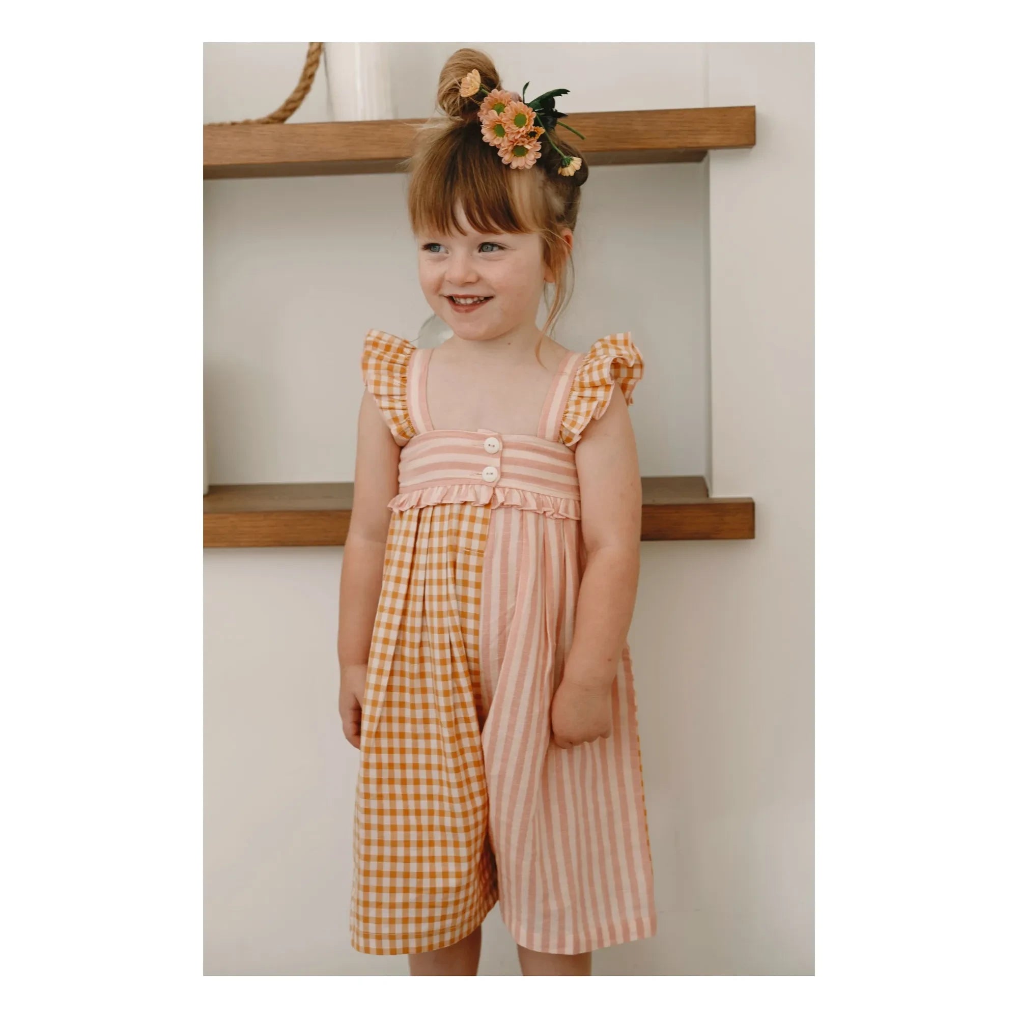 Lilinoa - Romy Patchwork tulum | Pudra