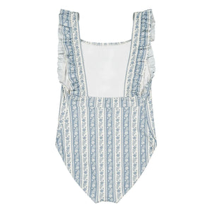 Soor Ploom - Thelma Floral Recycled Fiber Badeanzug Soor Ploom X Canopea | Ecru