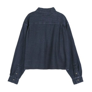 Bobo Choses - Denim Pamuklu Gömlek | Lacivert