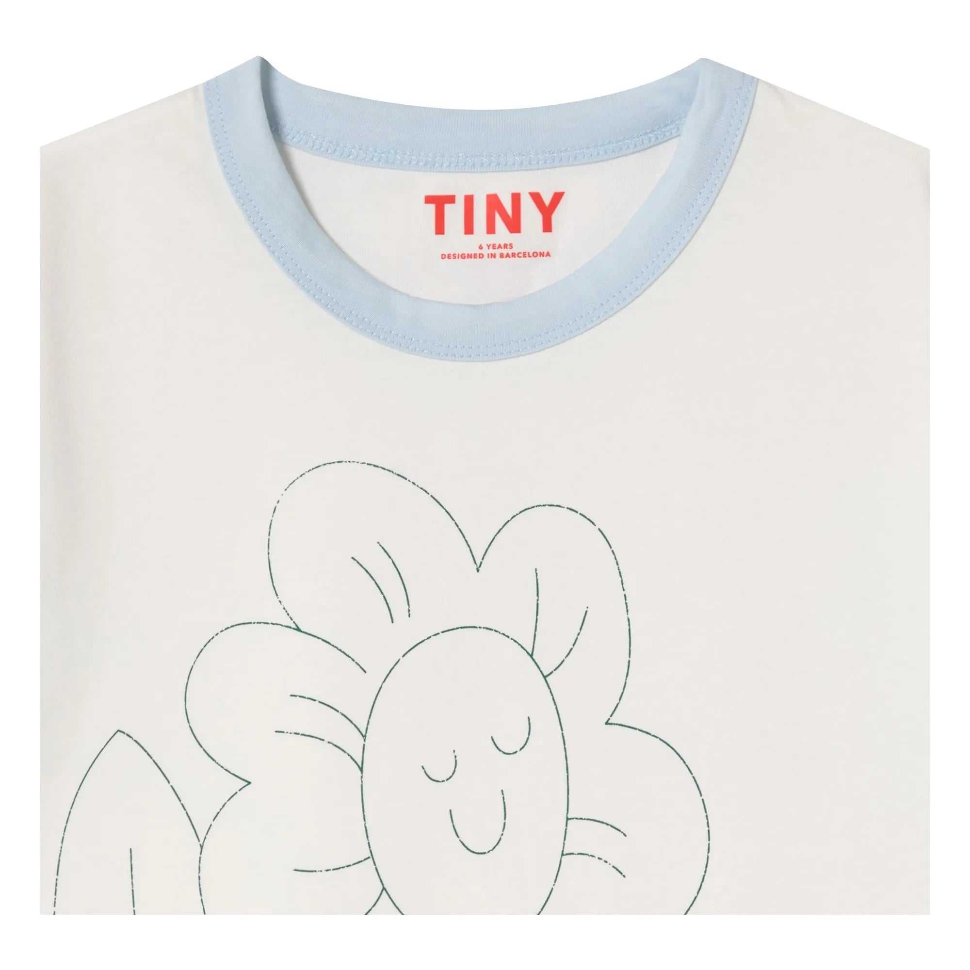 Tinycottons - Fleur Cotton Organic T-Shirt | White