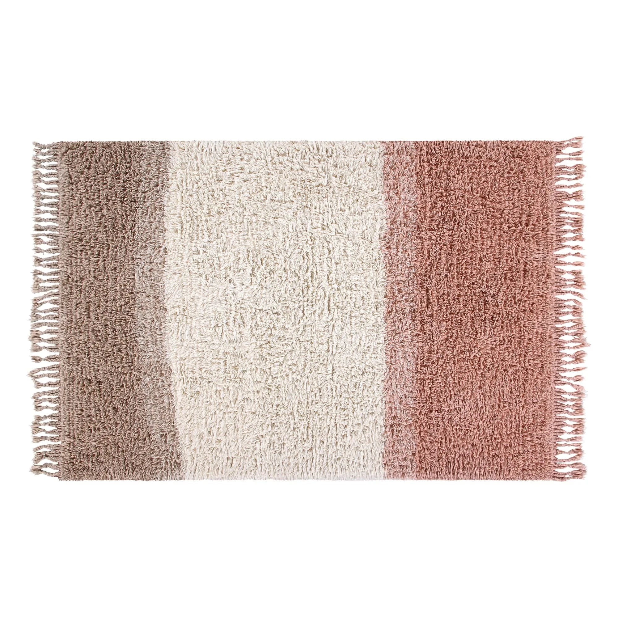 Lorena Canals - Sounds of Summer Wool Rug | Pink