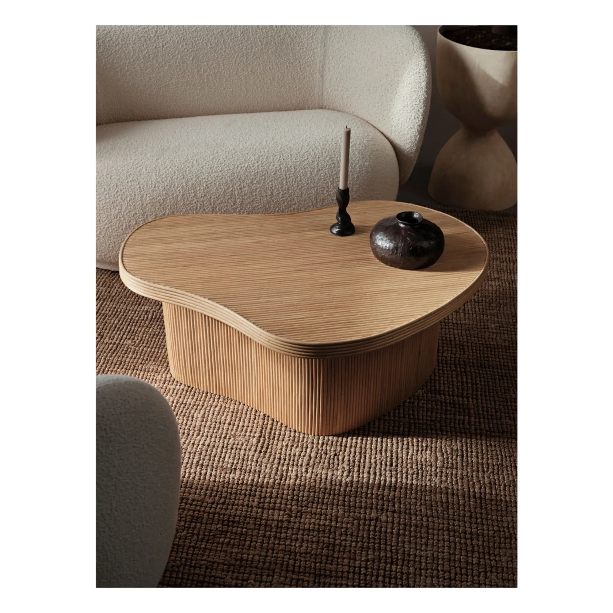 Ferm Living - Gale şamdan | Kömür grisi