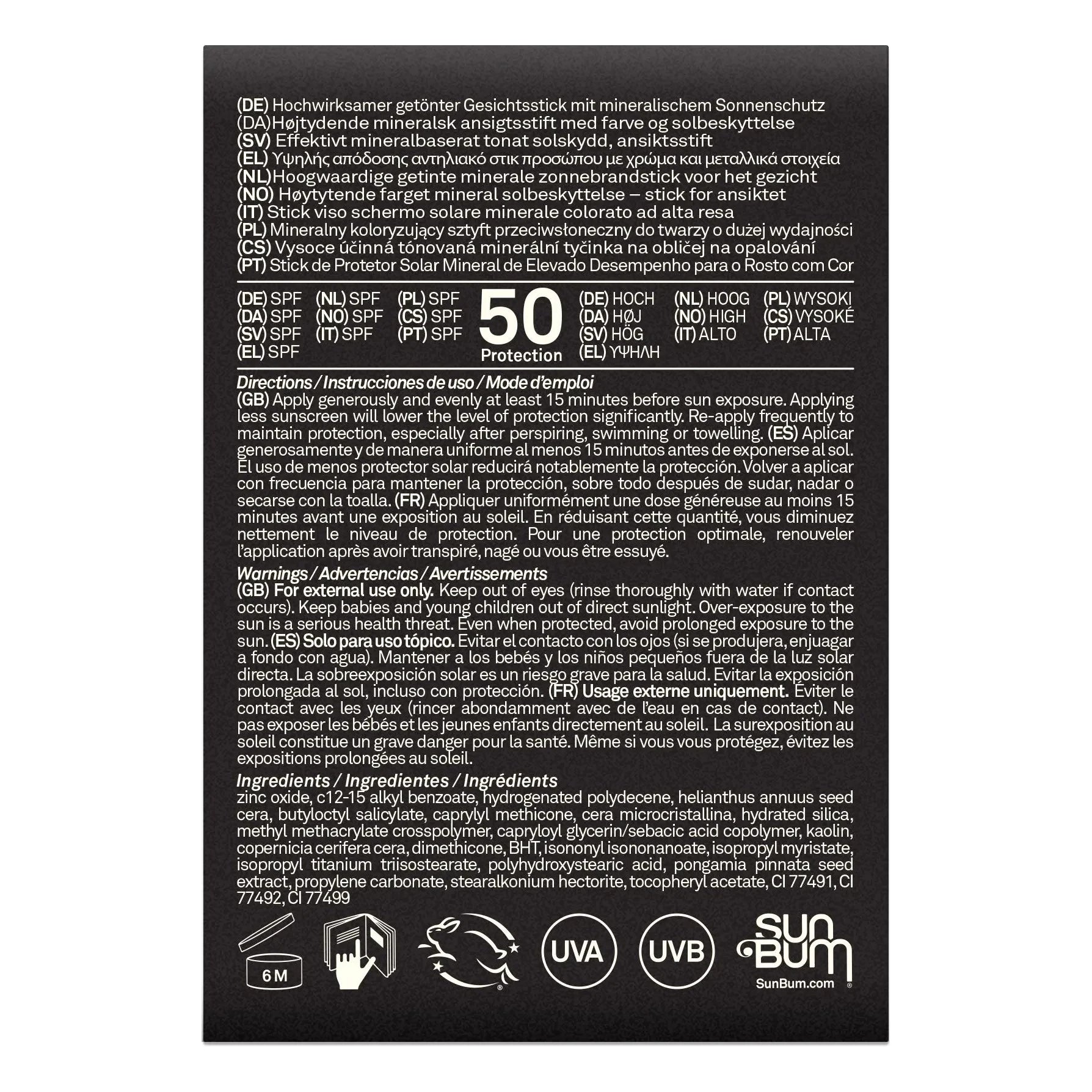 Sunbum - Signature SPF50 Renkli Güneş Koruma Stick - 13g