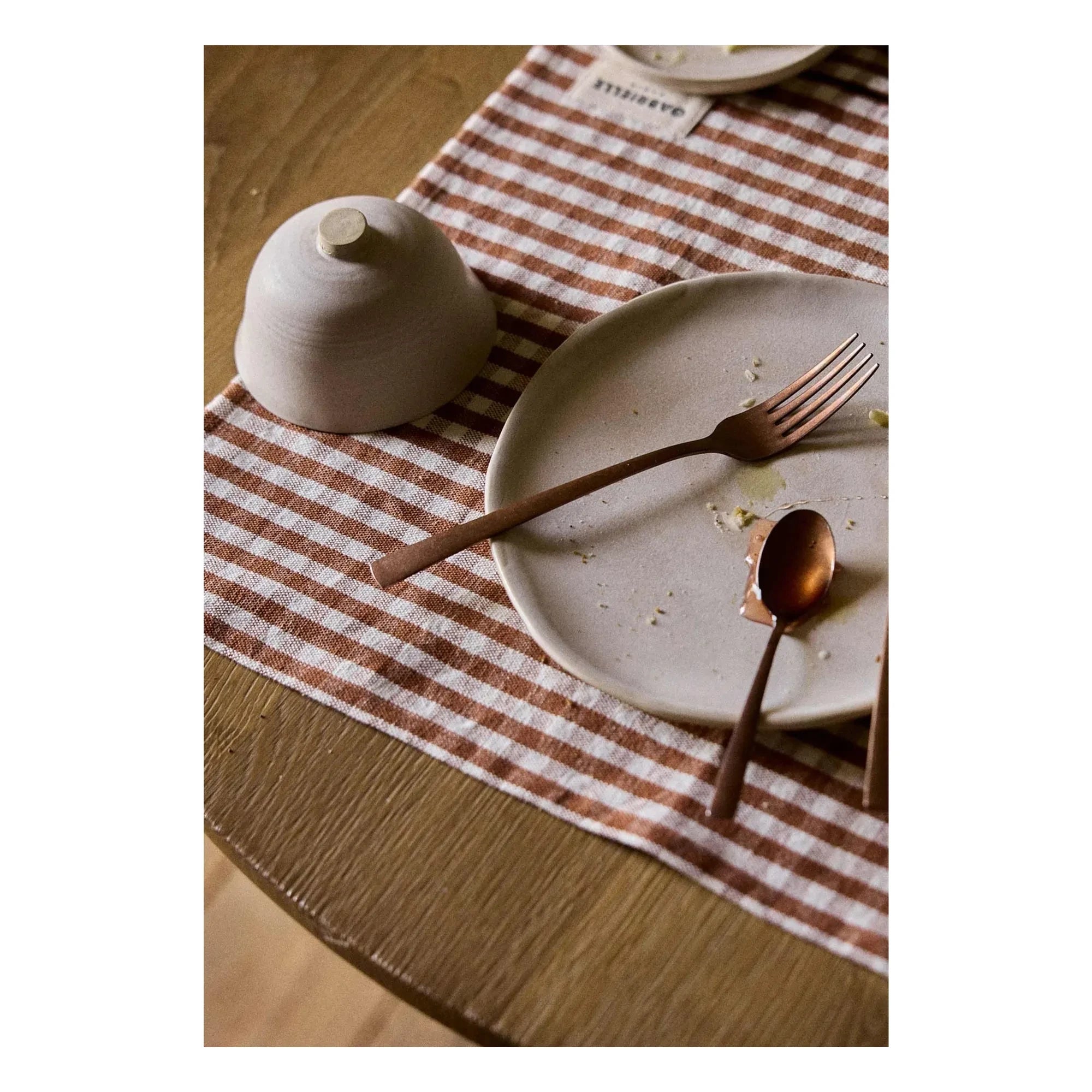 Gabrielle Paris - American Gingham Mocha Servings | Mocha
