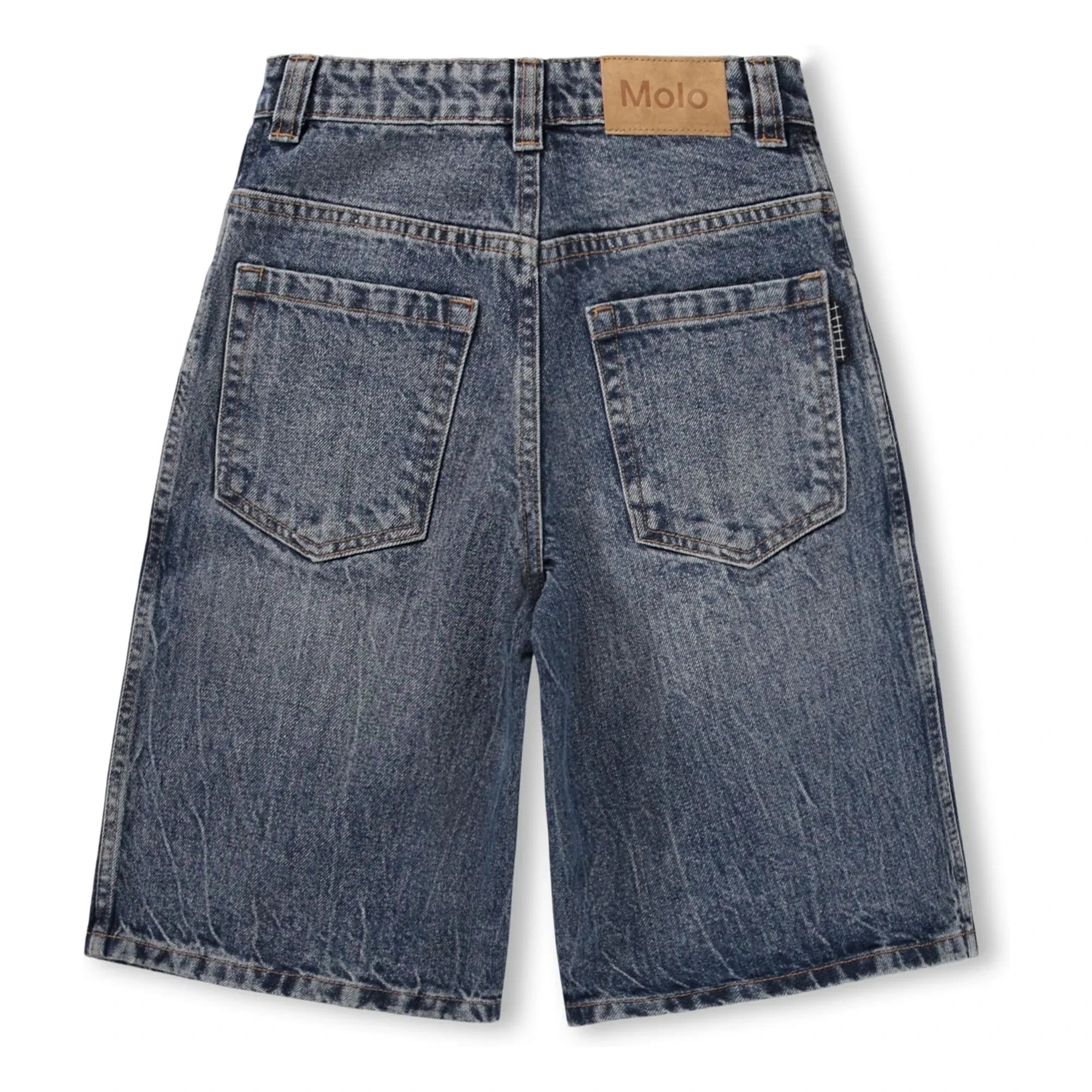 Molo - Alphie Organic Bermuda Denim Pamuk | Mavi