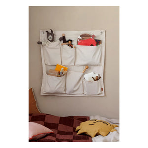 Ferm Living Kids - Pamuk duvar saklama | Beyaz