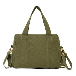 rivedroite - Mini Darcy Recycled Cotton Baby Care Bag | Khaki