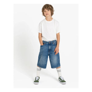 Finger in the nose - Bermuda Denim Oversize Sacha | Denim Blue