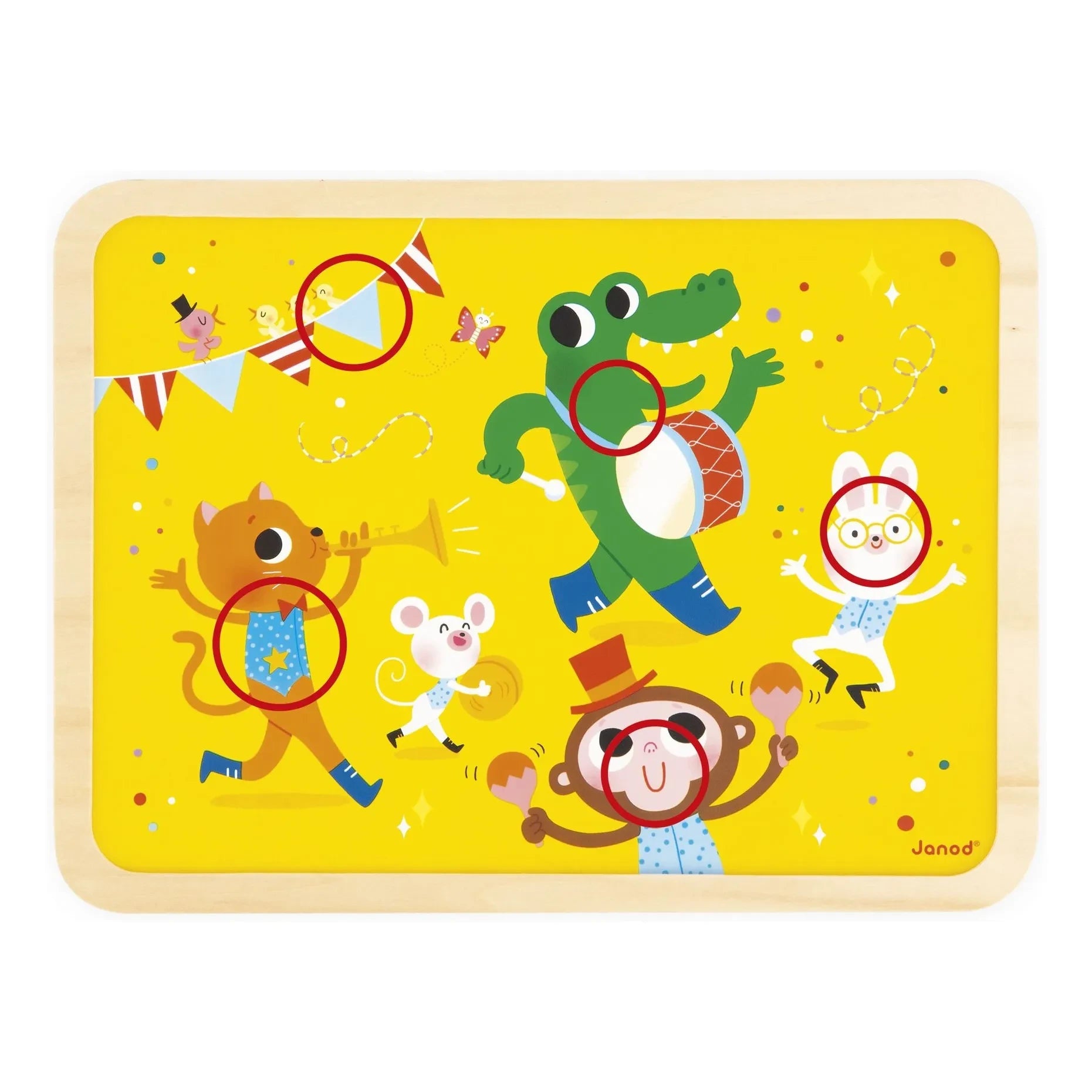 Janod - C'est la fête Puzzle - 24 Pieces