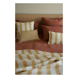 Gabrielle Paris – Leinen-Tagesdecke Bastide | Farbe Yellow Curry