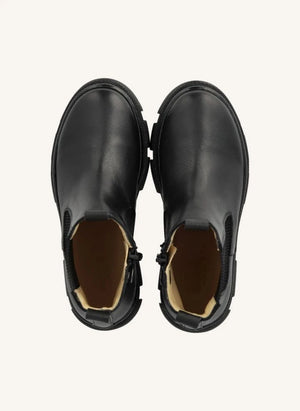 Angulus - Schwarze Leder-Chelsea-Boots | Schwarz