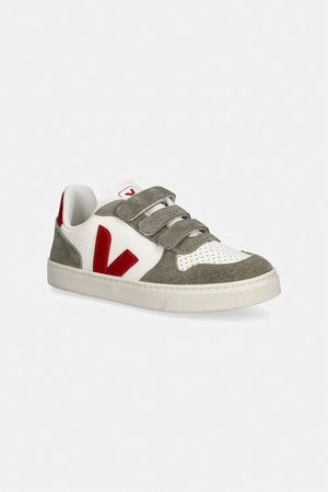Veja Small V-10 çocuk deri spor ayakkabı