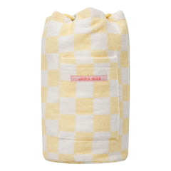 Jera Mini - Terrycloth Cep Sırt Çantası | Soluk Sarı