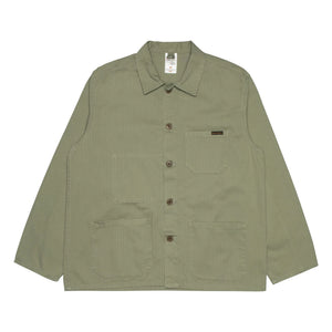 Nudie Jeans - Buddy Chore Herringbone Overshirt | Khaki