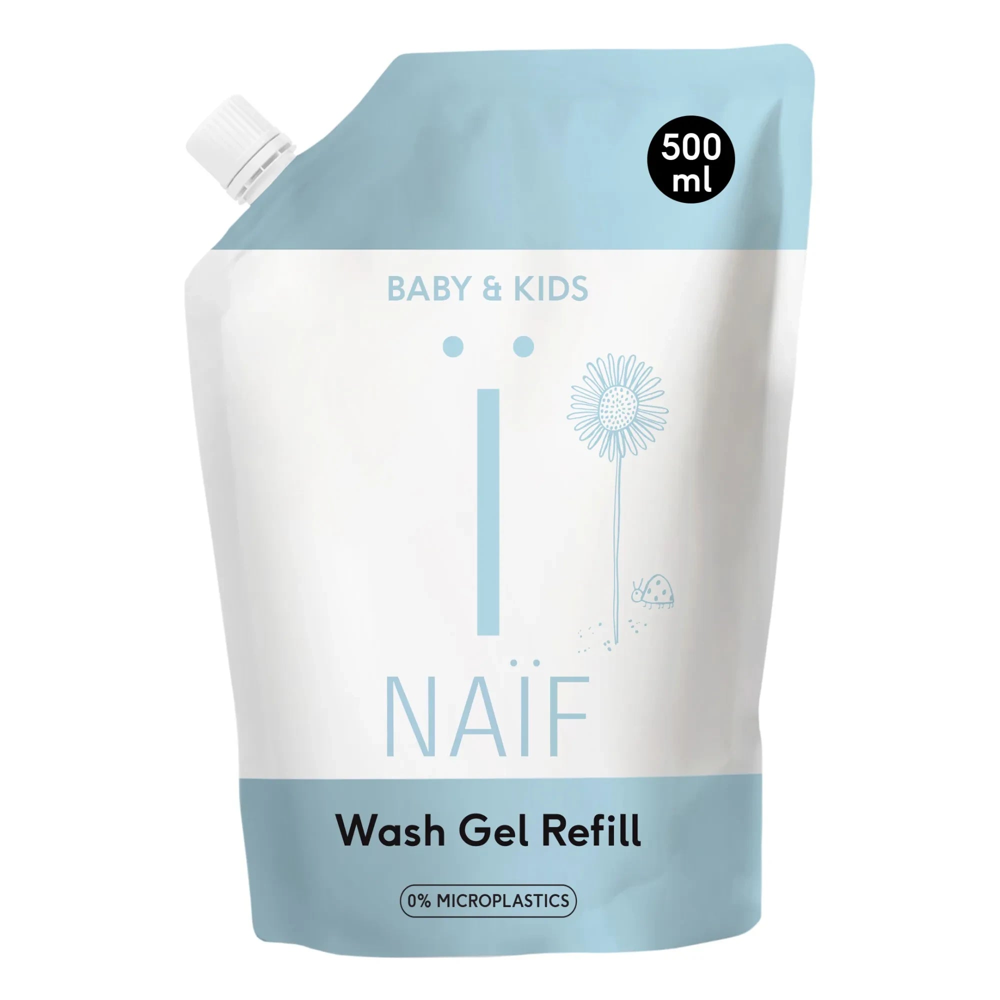 Naïf Natural Skincare - Duş jeli yedeği - 500 ml