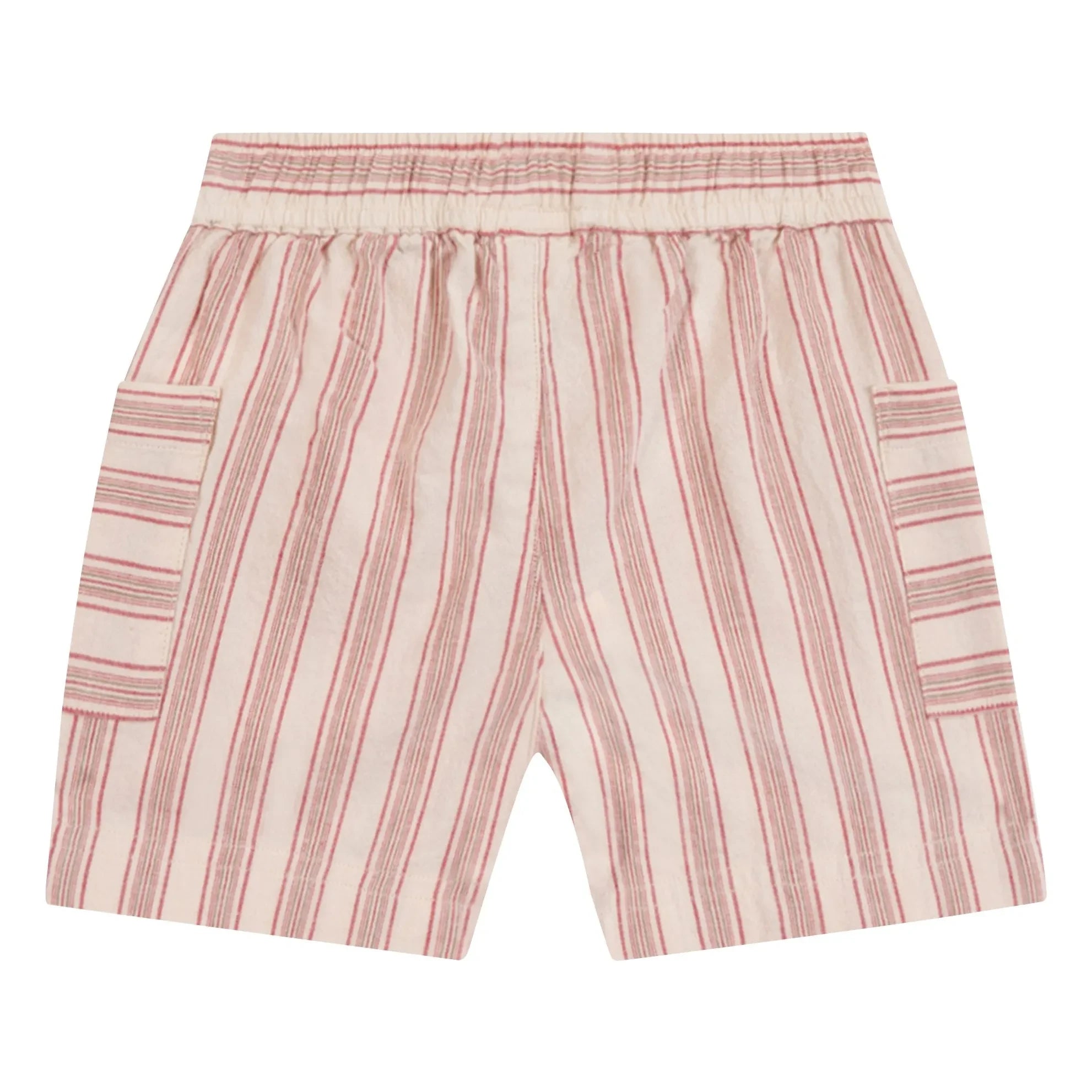 Bonton - Lois Baby Striped Shorts | Cream