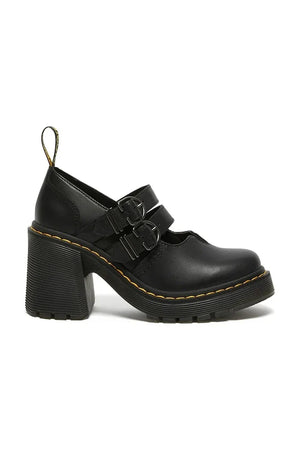 Dr. Martens Eviee Mary Jane Kalın Topuklu Deri Ayakkabı