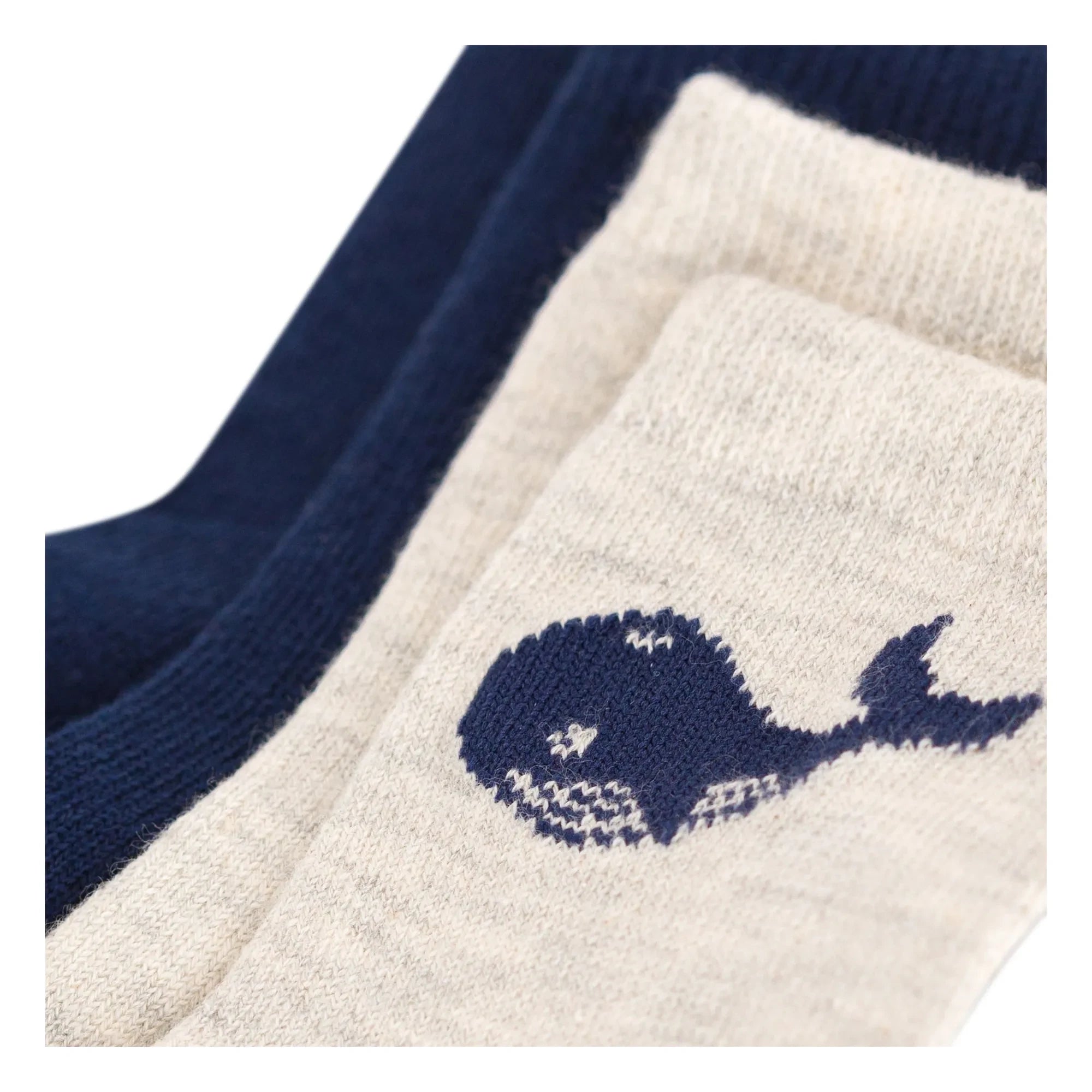 Petit Bateau - 2 Çift Balina Çorap Seti | Mavi