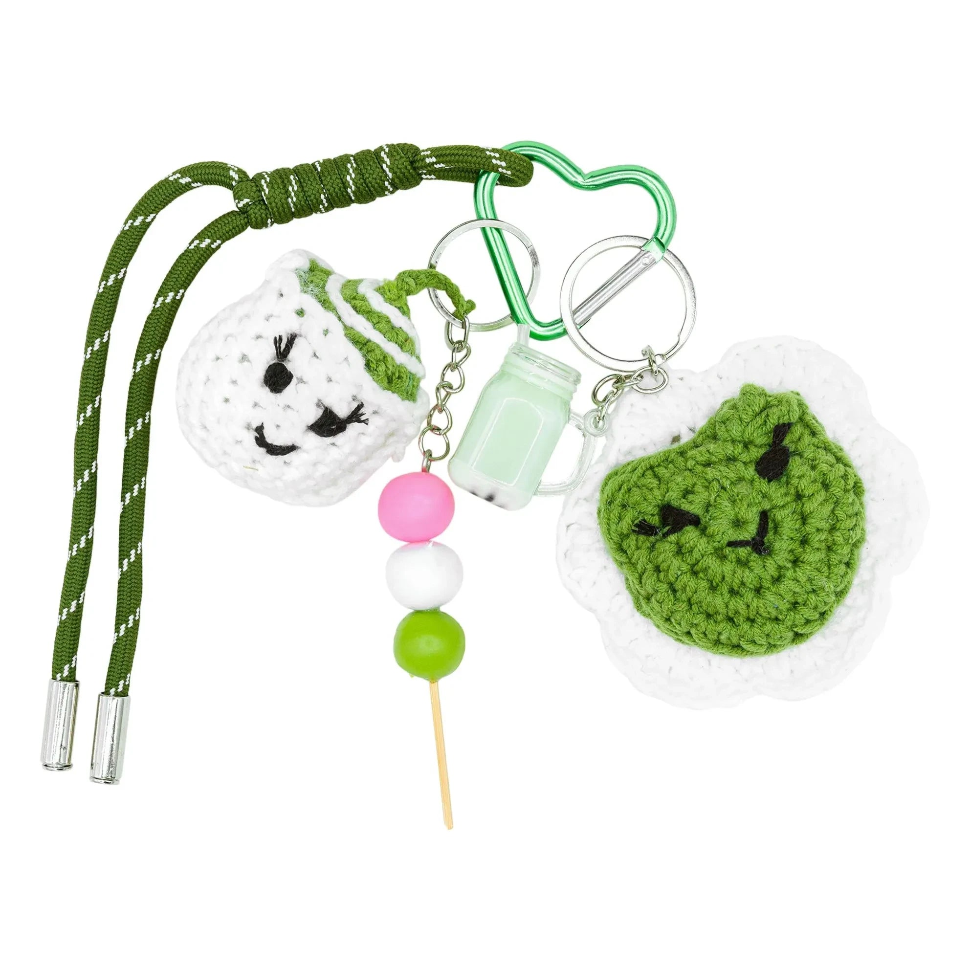 La Petite Épicerie – Häkel-Charm-Set – Matcha Club