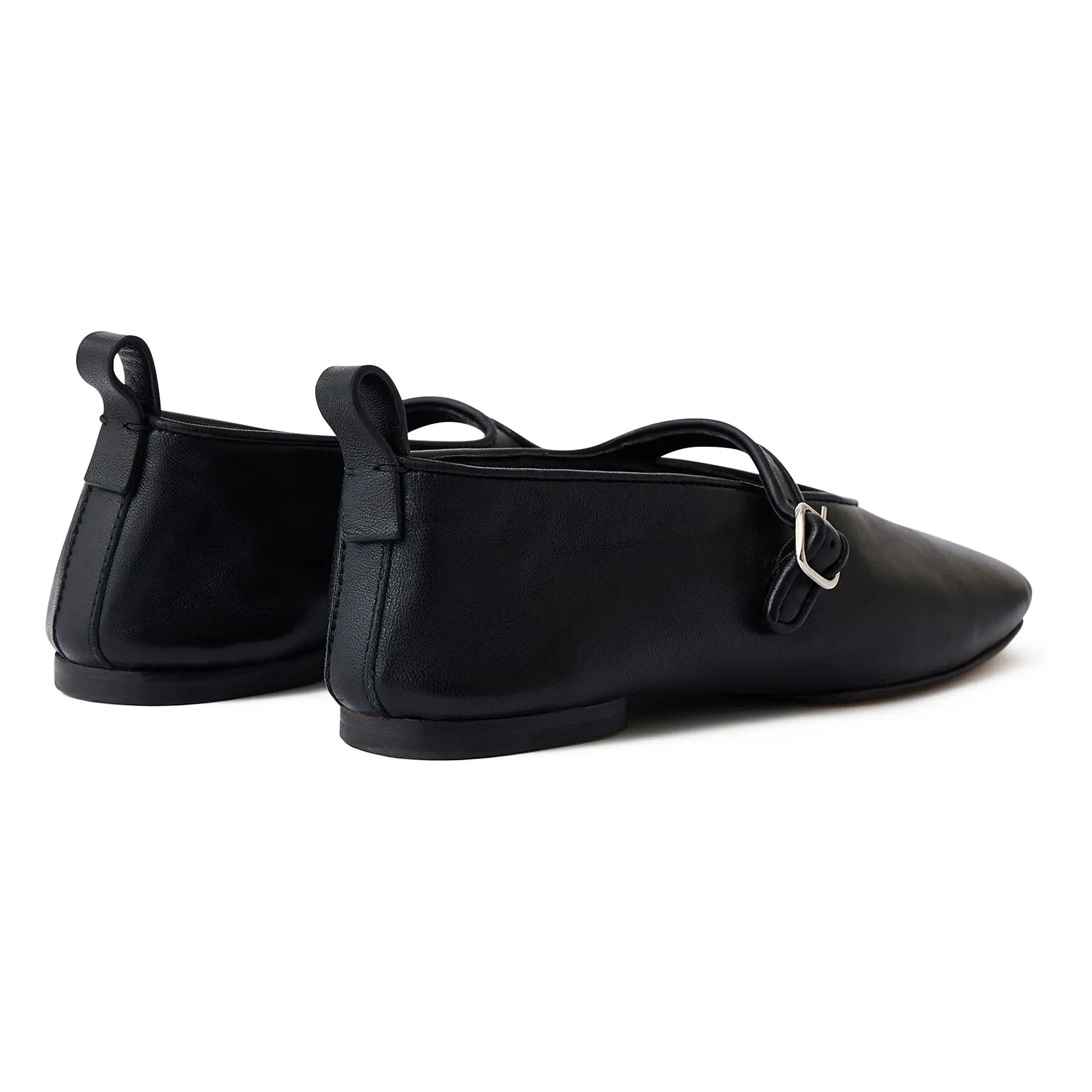 Soeur - Madeline Lederballerinas | Schwarz