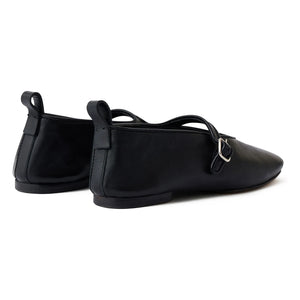 Soeur - Madeline Lederballerinas | Schwarz