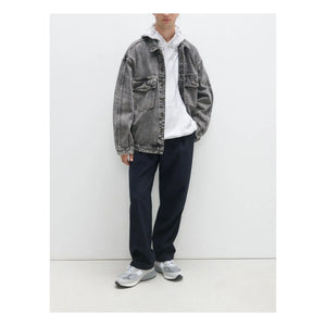 American Vintage - YopDay-B Cotton Jackets | Dark Heather Gray