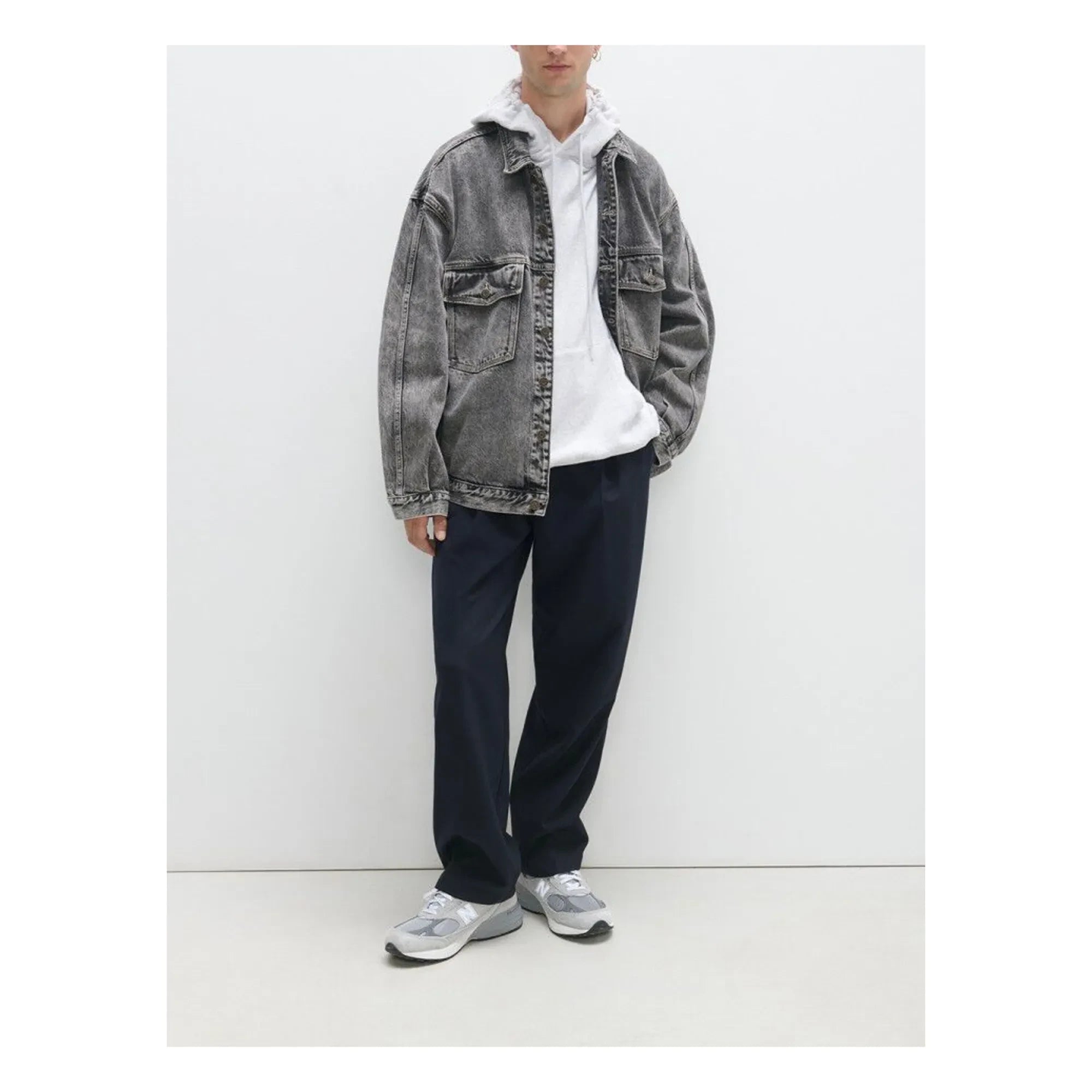 American Vintage - YopDay-B Cotton Jackets | Dark Heather Gray