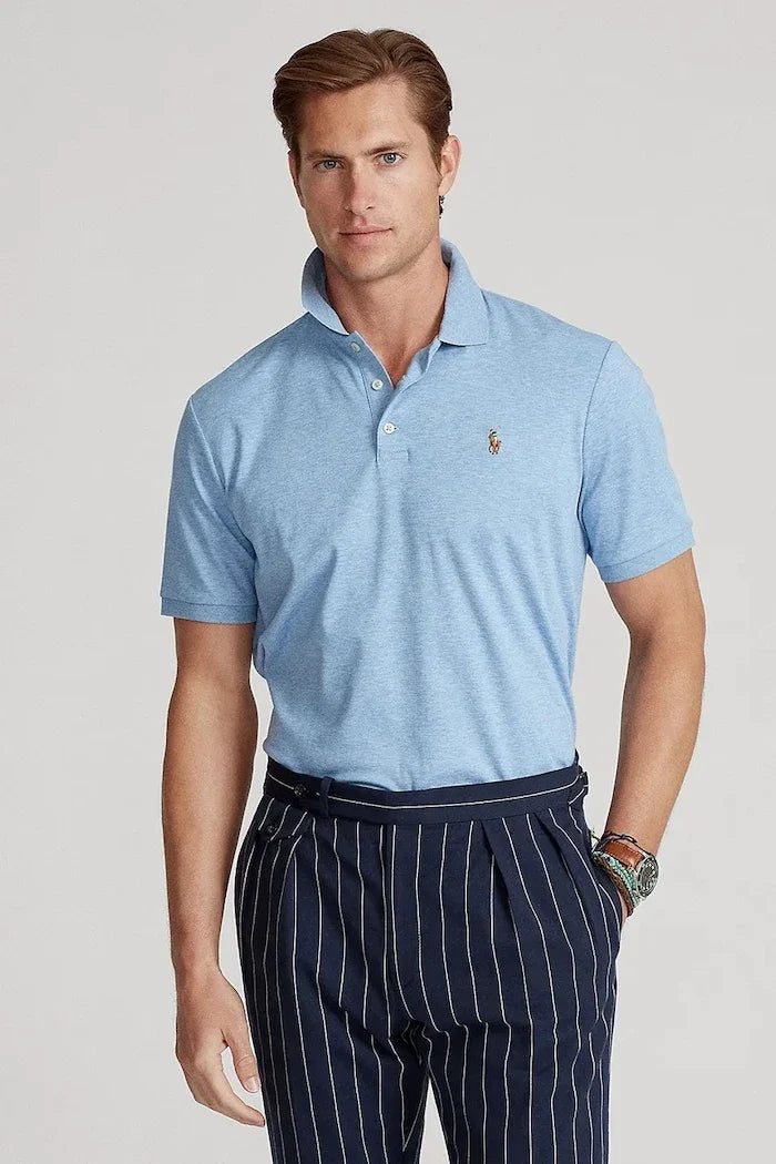 Polo Ralph Lauren Erkek Pamuklu Polo Yaka Tişört