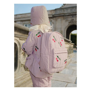 Konges Sløjd - Juno Cherry Quilted Backpack | Mauve