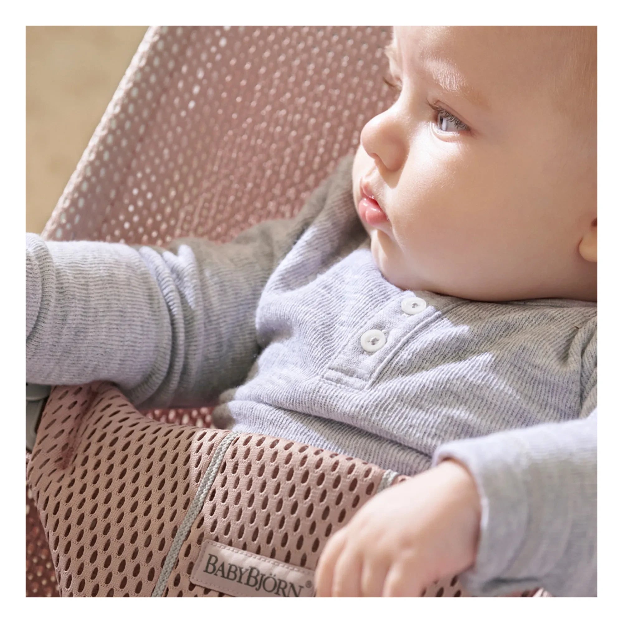 BabyBjörn - Babywippe Bliss Mesh | Rosewood