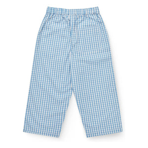 Copenhagen Colors - Hahnentritt-Hose aus Bio-Baumwolle | Blau