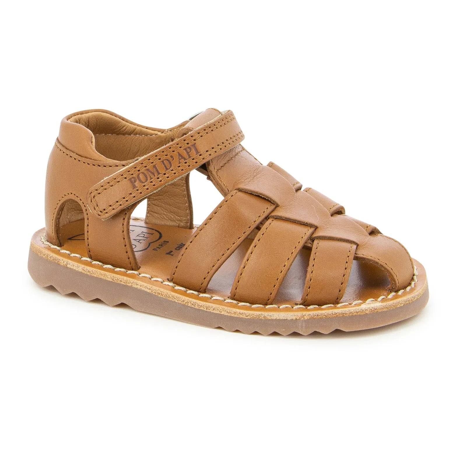 Pom d'Api - Waff Papy Sandalen | Camel