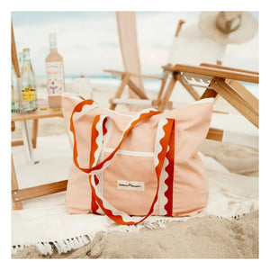 Business & Pleasure Co. - Rosa Strandtasche